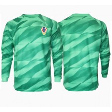 Kroatia Keeper Bortedrakt EM 2024 Langermet